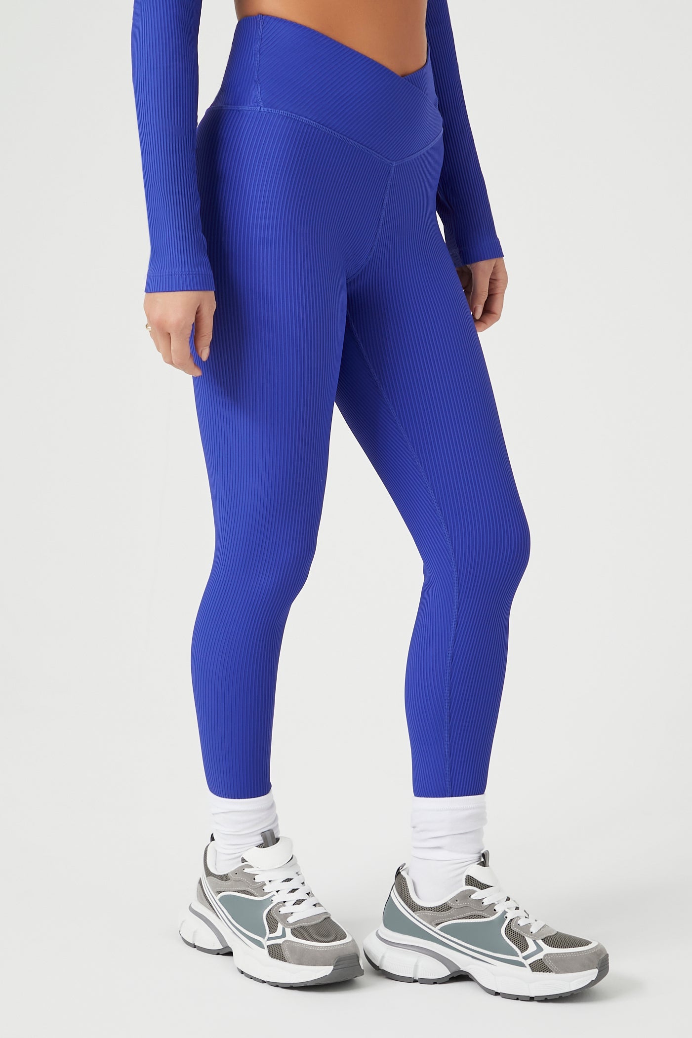 Active Ribbed Surplice Leggings