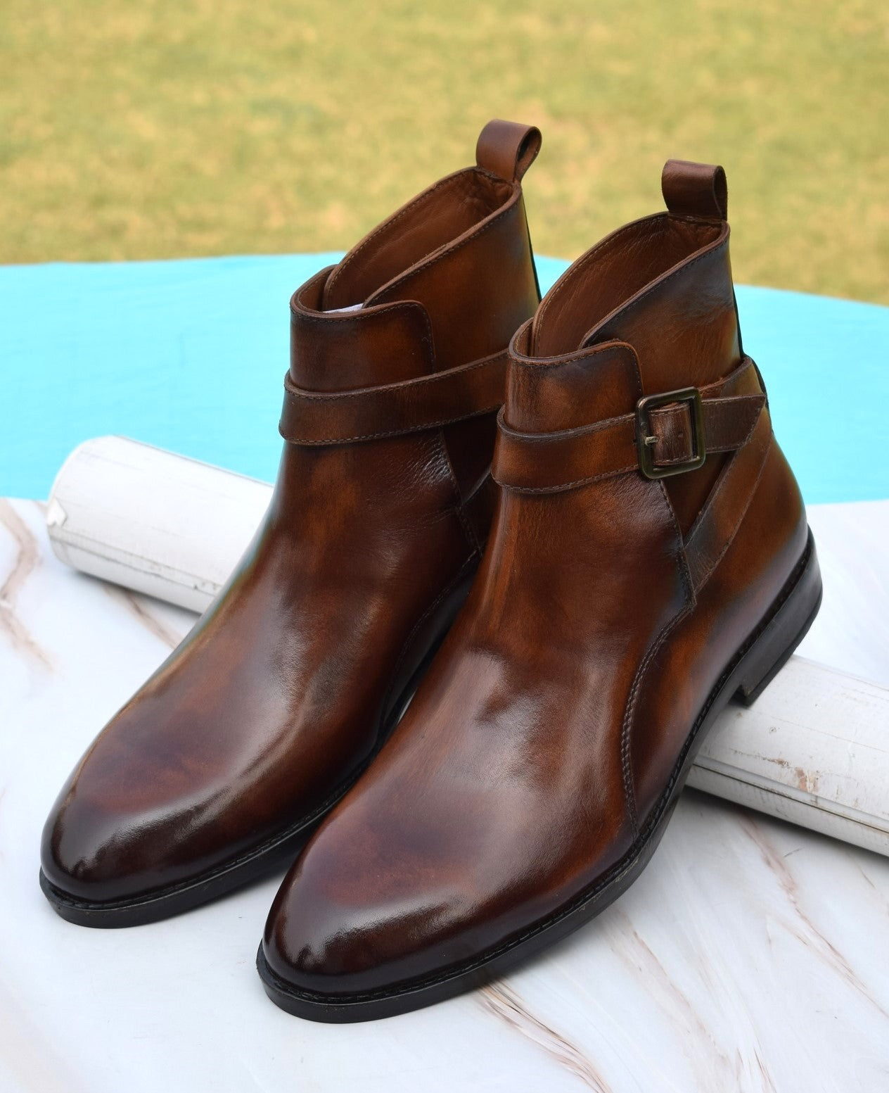 Adam Jodhpur Handmade Boots