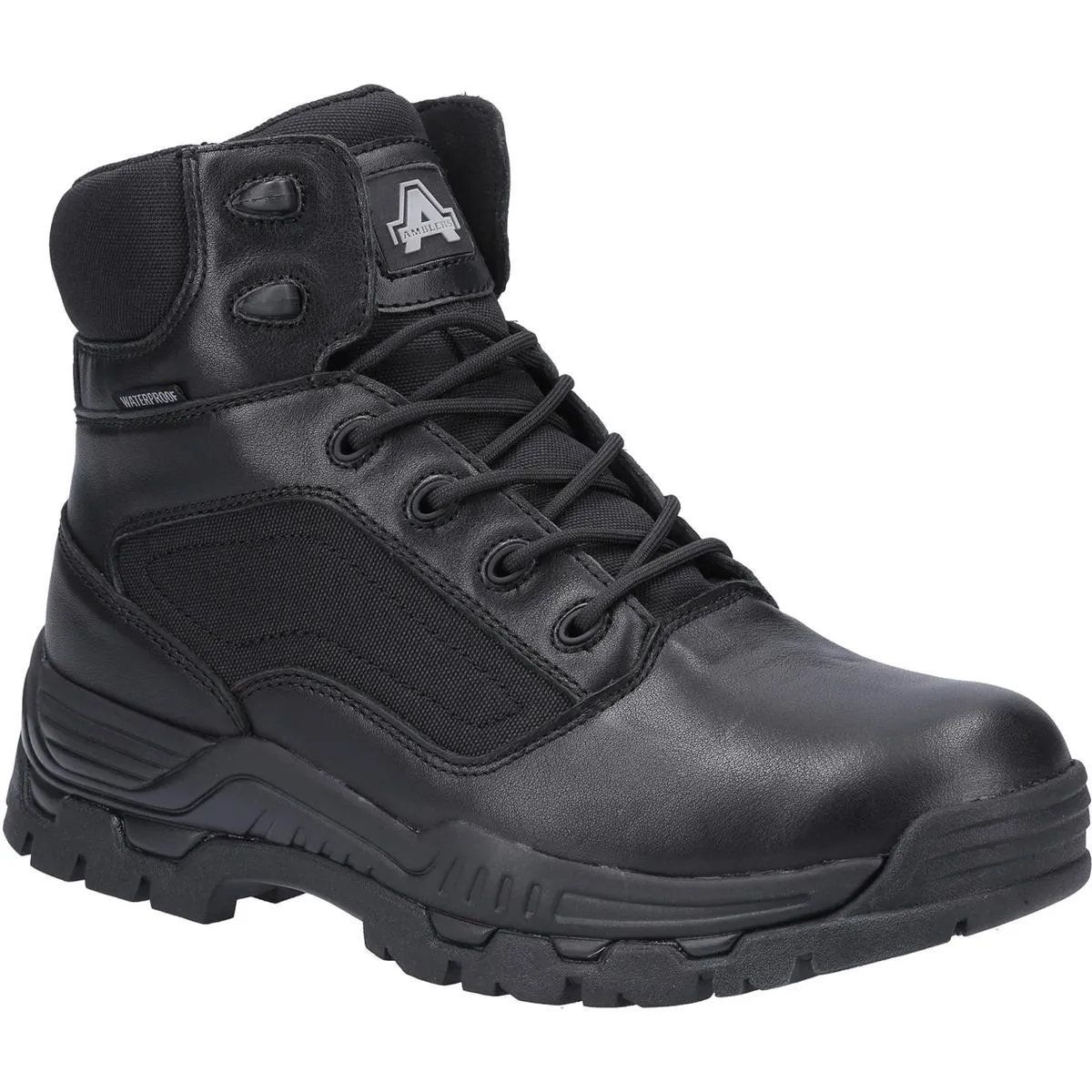 Amblers Mission Waterproof Occupational Boot Black