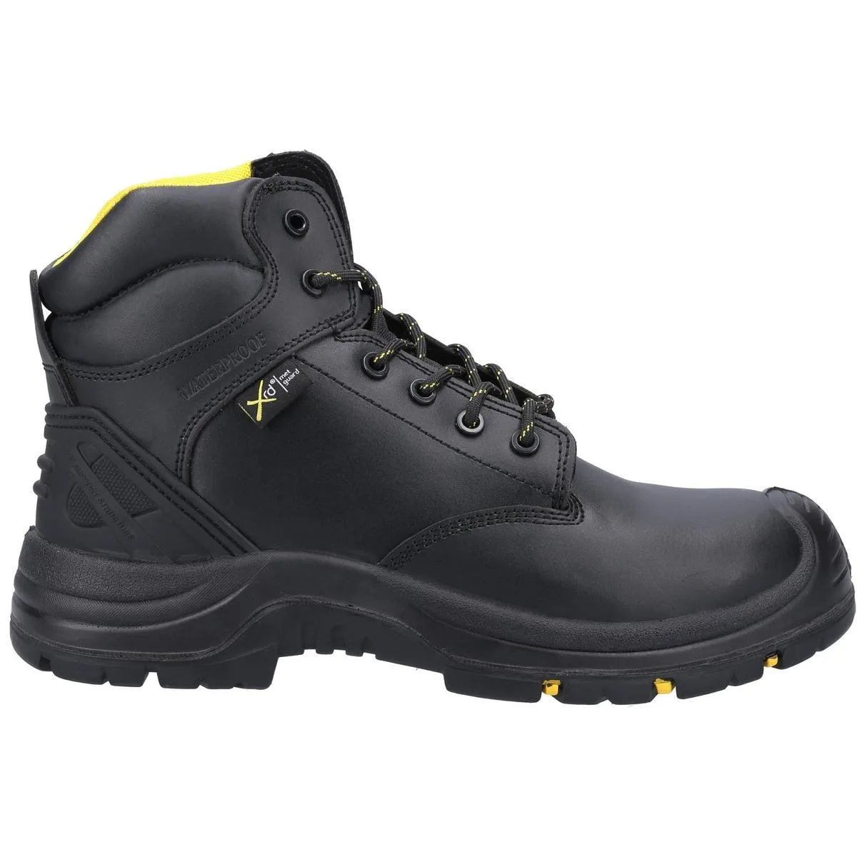 Amblers Safety AS303C Wrekin Metal Free Metatarsal Waterproof Safety Boot Black