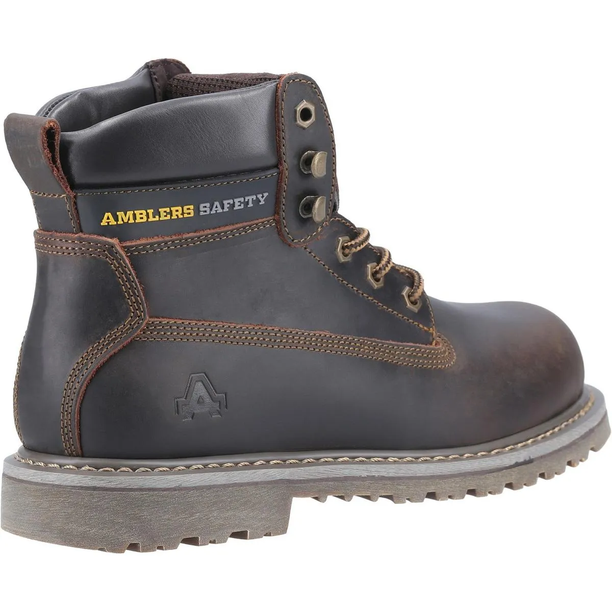 Amblers Safety FS164 Goodyear Welted Lace up Industrial Safety Boot Brown