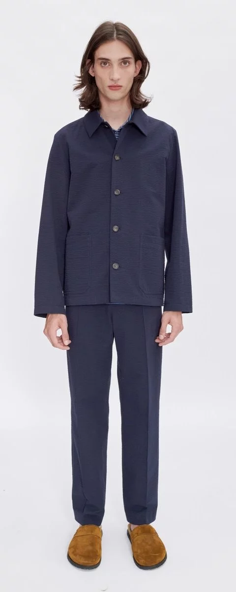 APC Overshirt Jacket Brest DARK NAVY