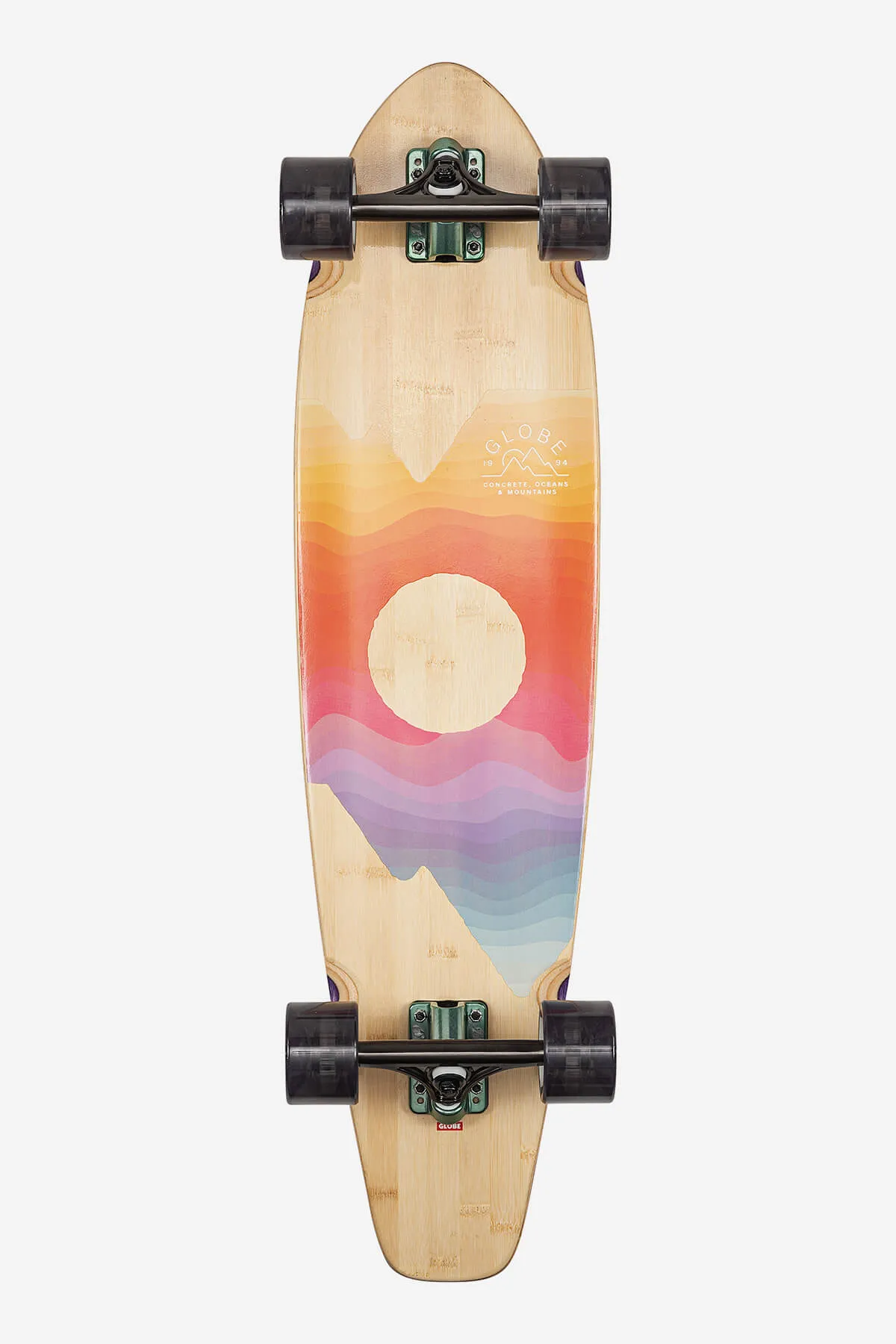 Arcadia - Bamboo/Mountains - 35.875 Longboard