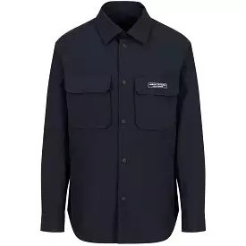 Armani Exchange Technical Nylon Overshirt - Navy