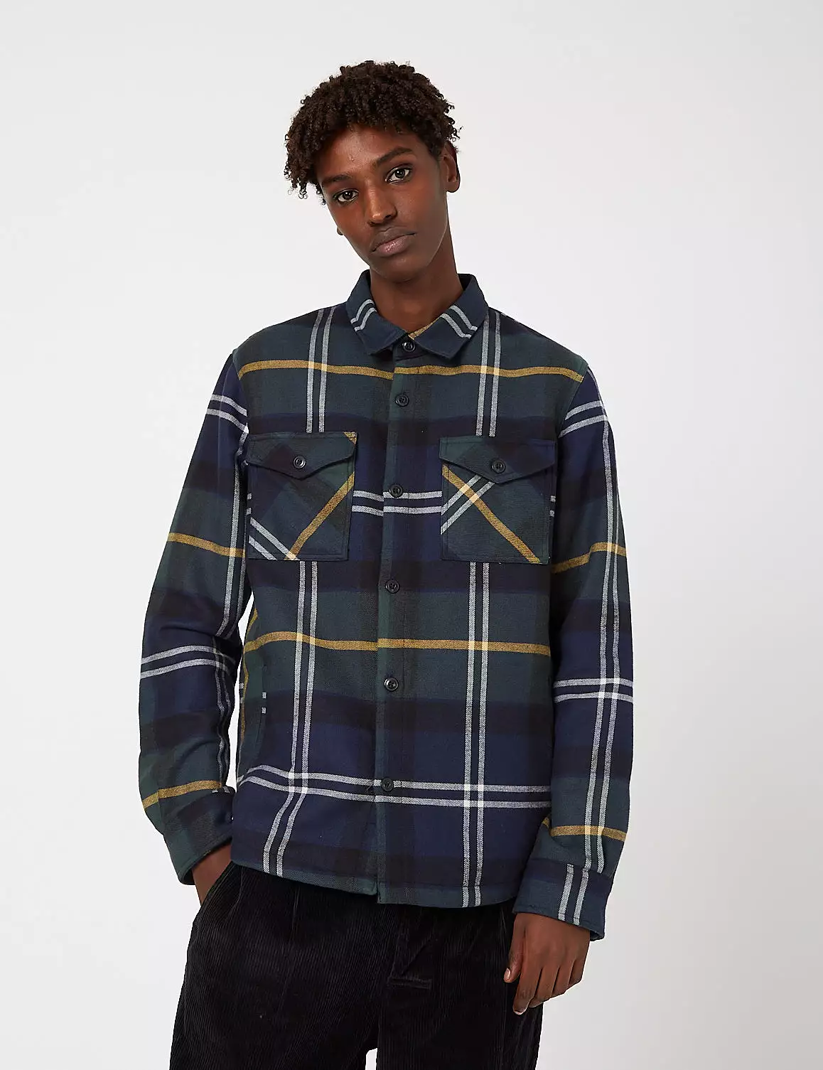 Barbour Cannich Overshirt - Seaweed Tartan