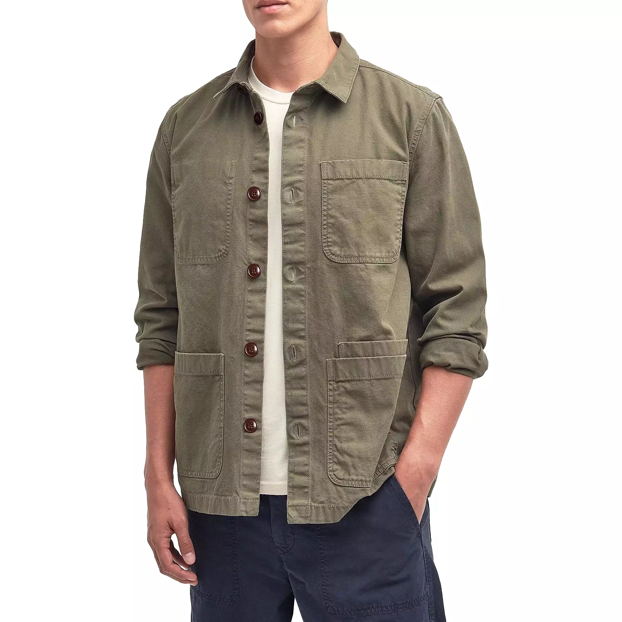 Barbour Chesterwood Overshirt - Pale Sage