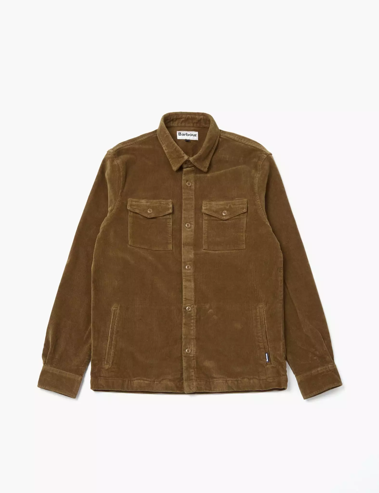 Barbour Corduroy Overshirt - French Sandstone Brown