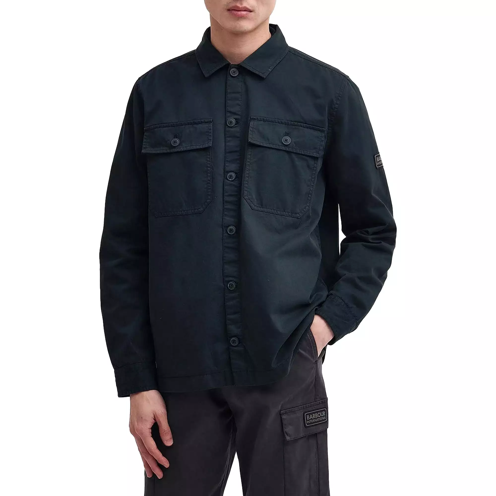 Barbour International Adey Overshirt - Forest River