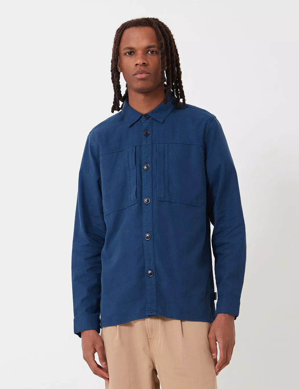 Barbour Kilda Overshirt - Indigo Blue