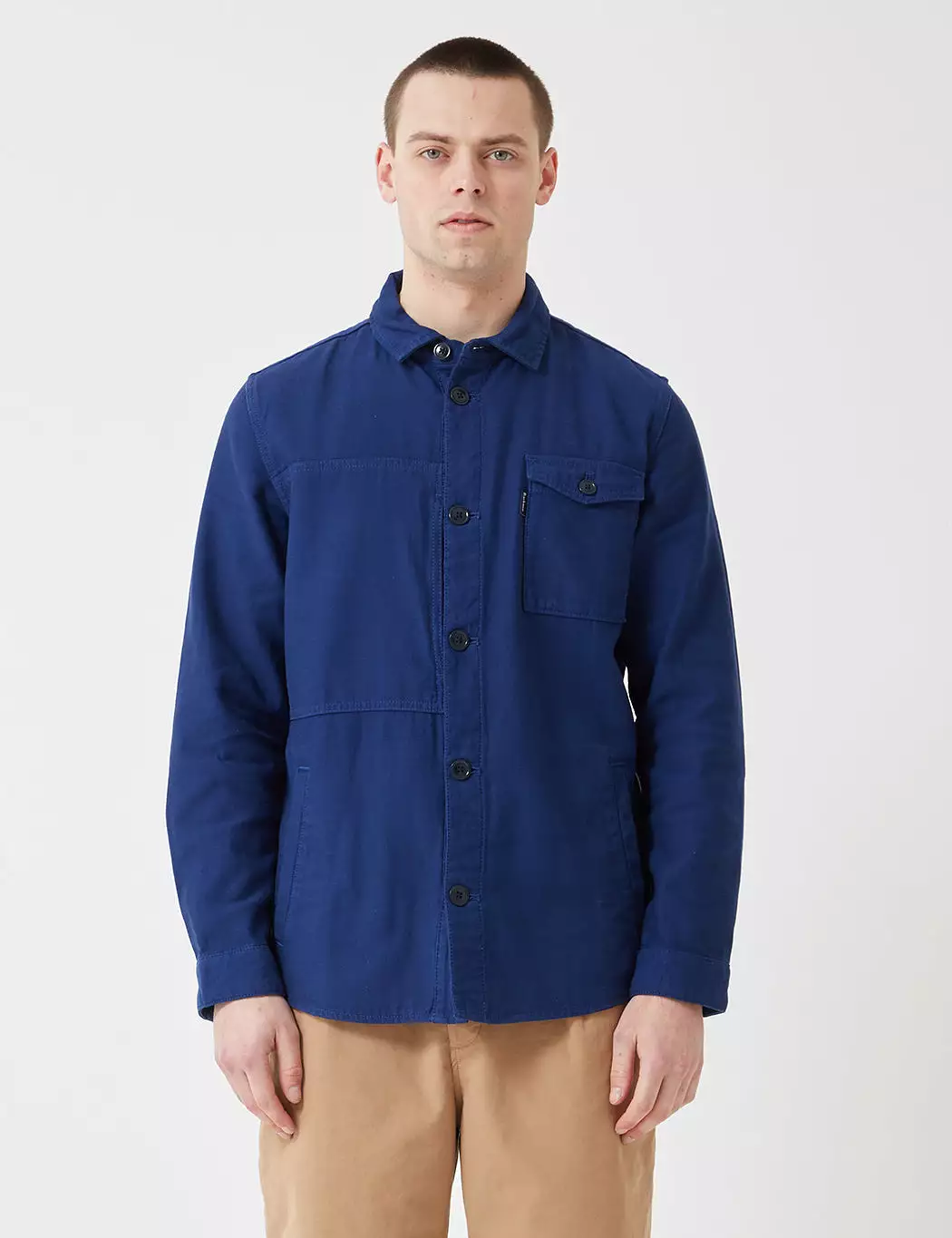 Barbour Seaton Overshirt - Inky Blue