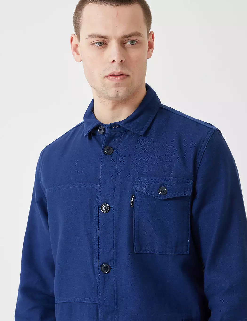 Barbour Seaton Overshirt - Inky Blue