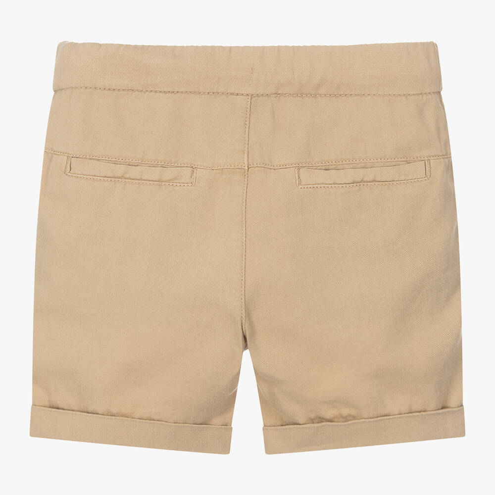 Beige Chino Shorts