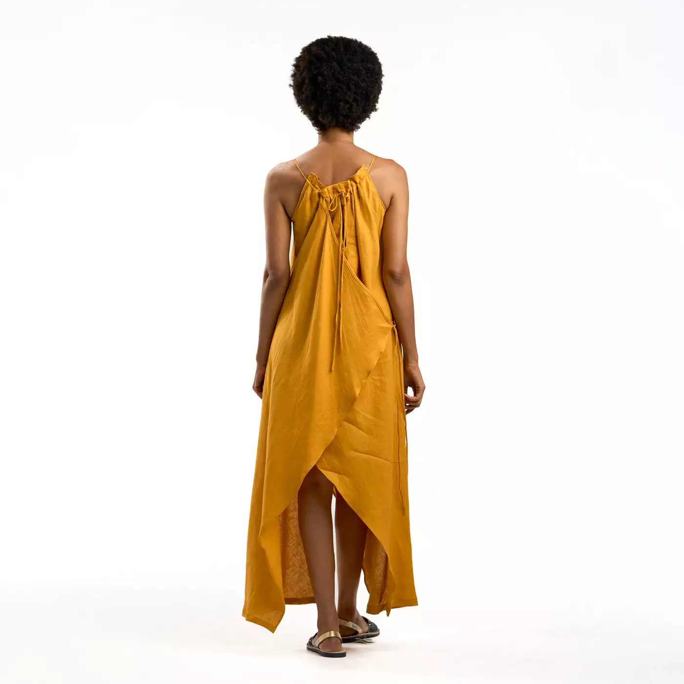 BEQUIA DRESS OCHRE