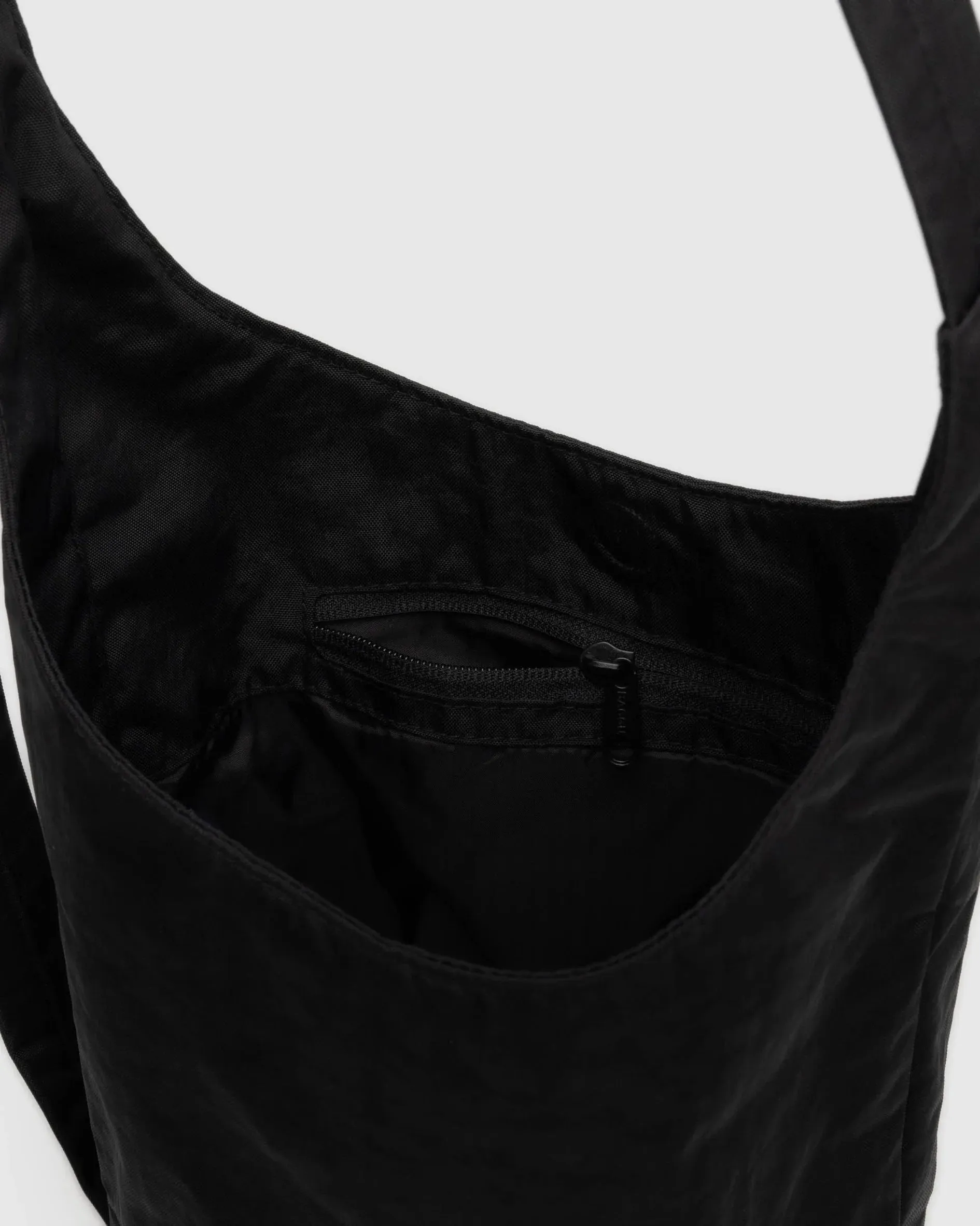 Black Small Nylon Sling Bag