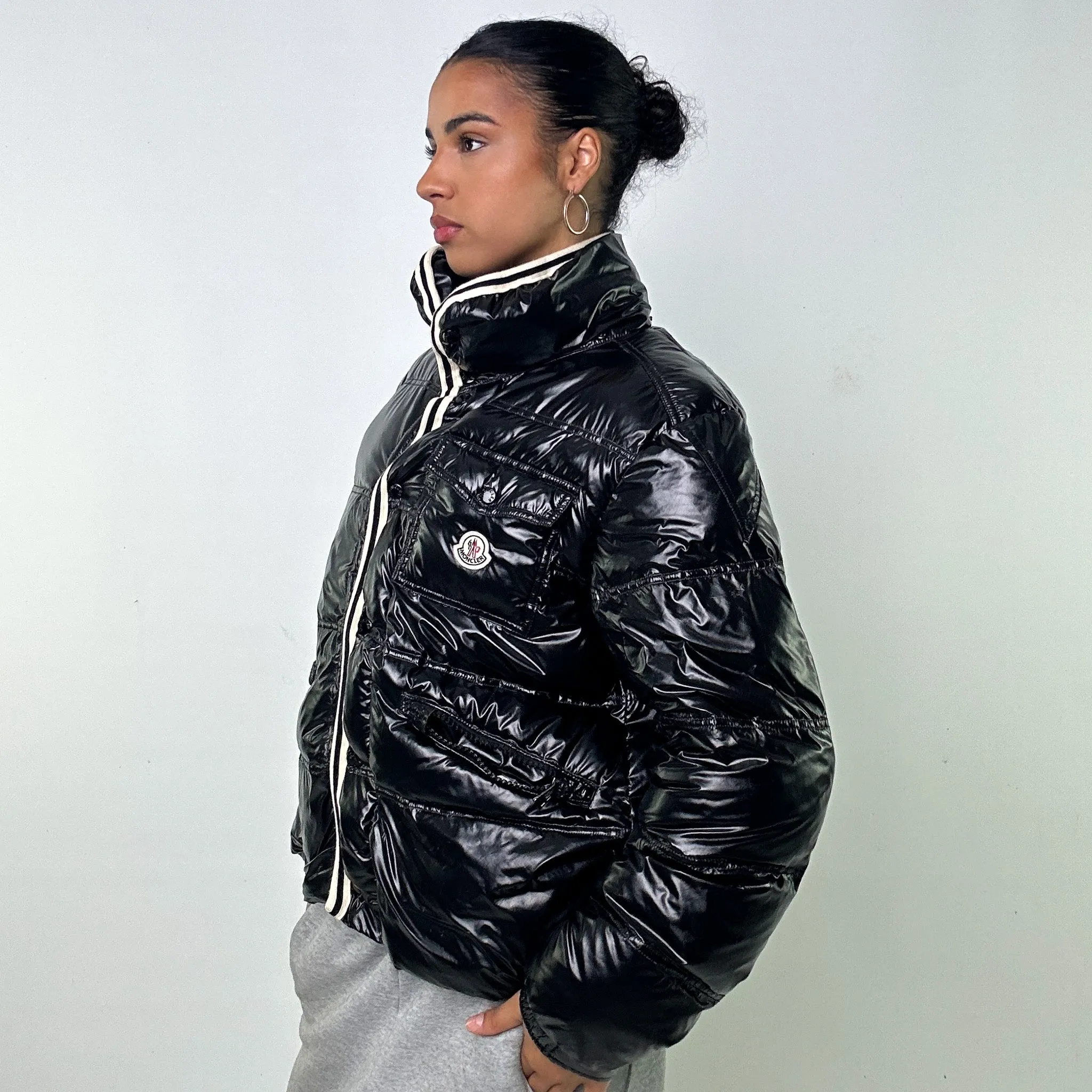 Black y2ks Moncler Branson Puffer Jacket Coat (S)