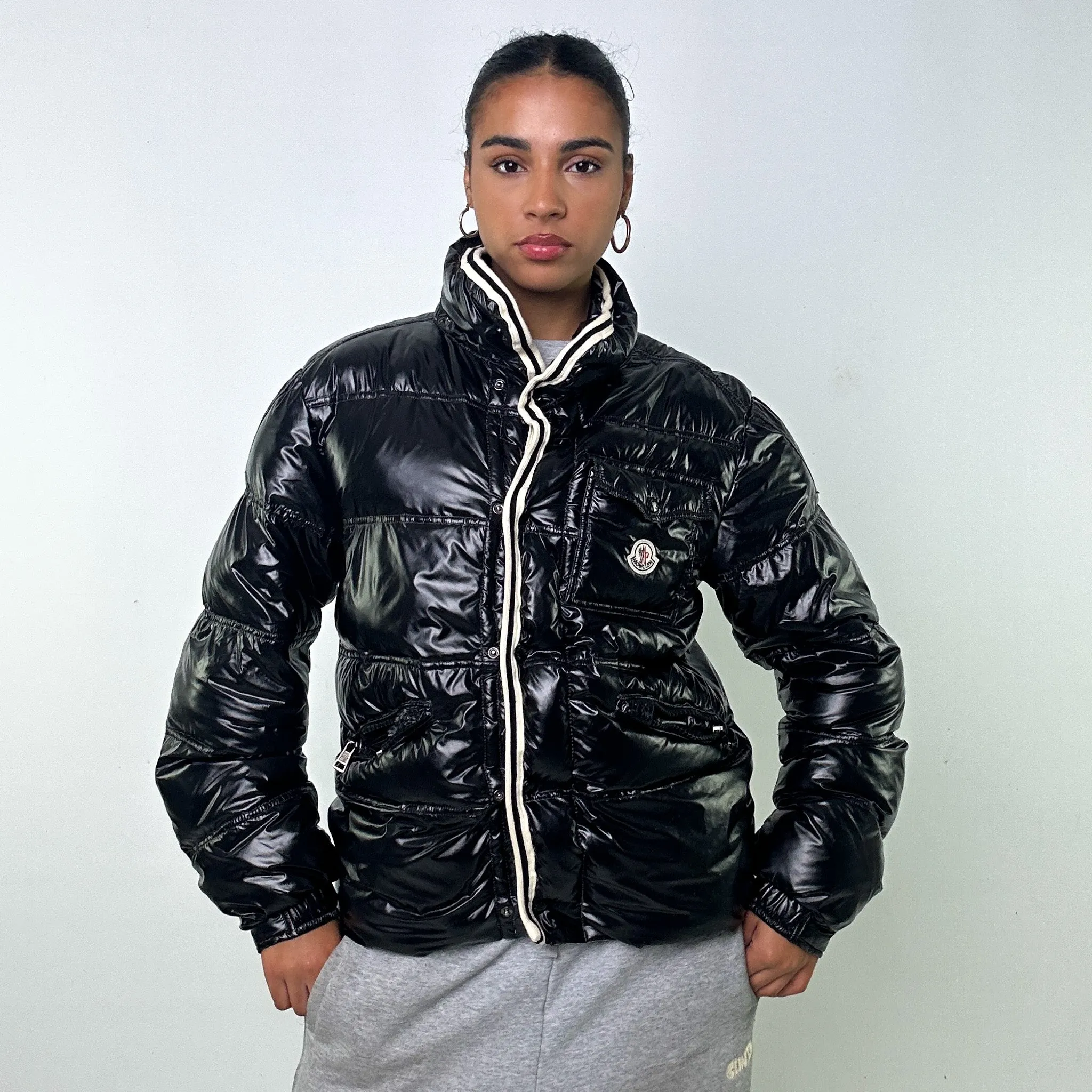 Black y2ks Moncler Branson Puffer Jacket Coat (S)