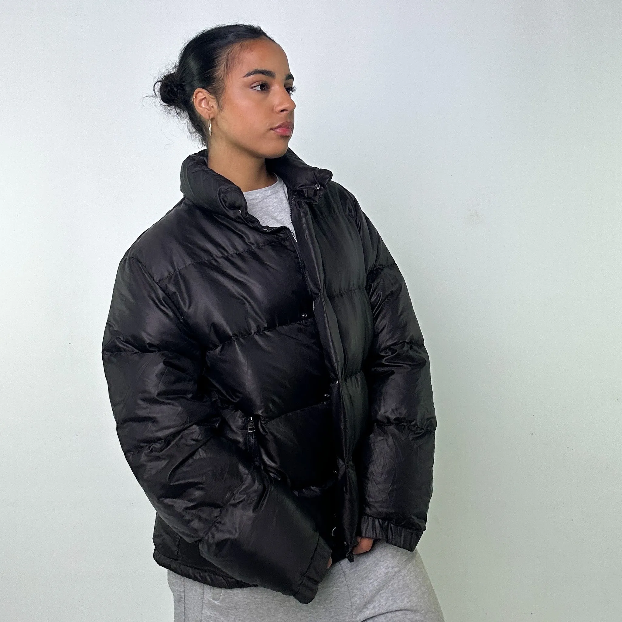 Black y2ks Moncler Puffer Jacket Coat (L)