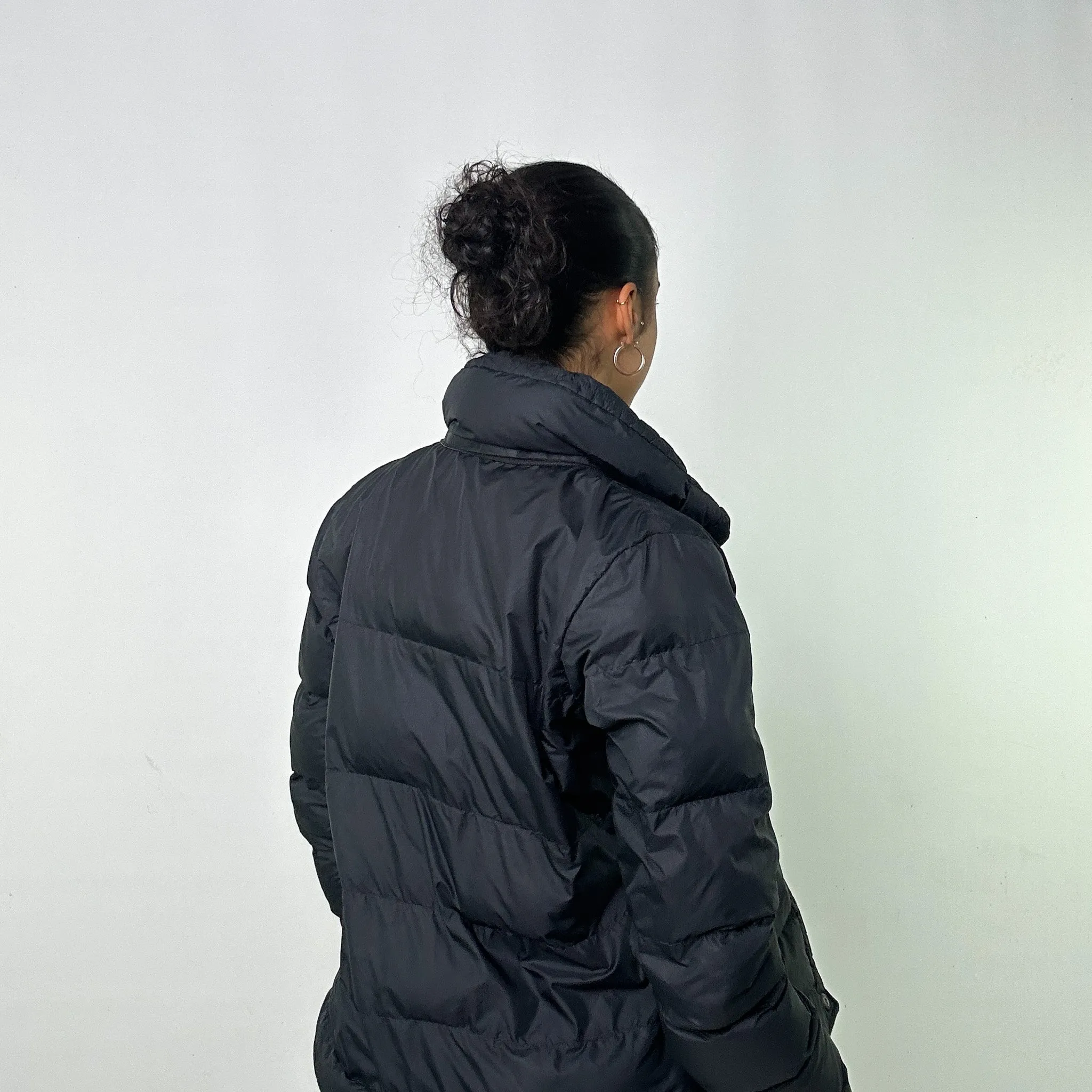 Black y2ks NIKE Puffer Jacket Coat (L)