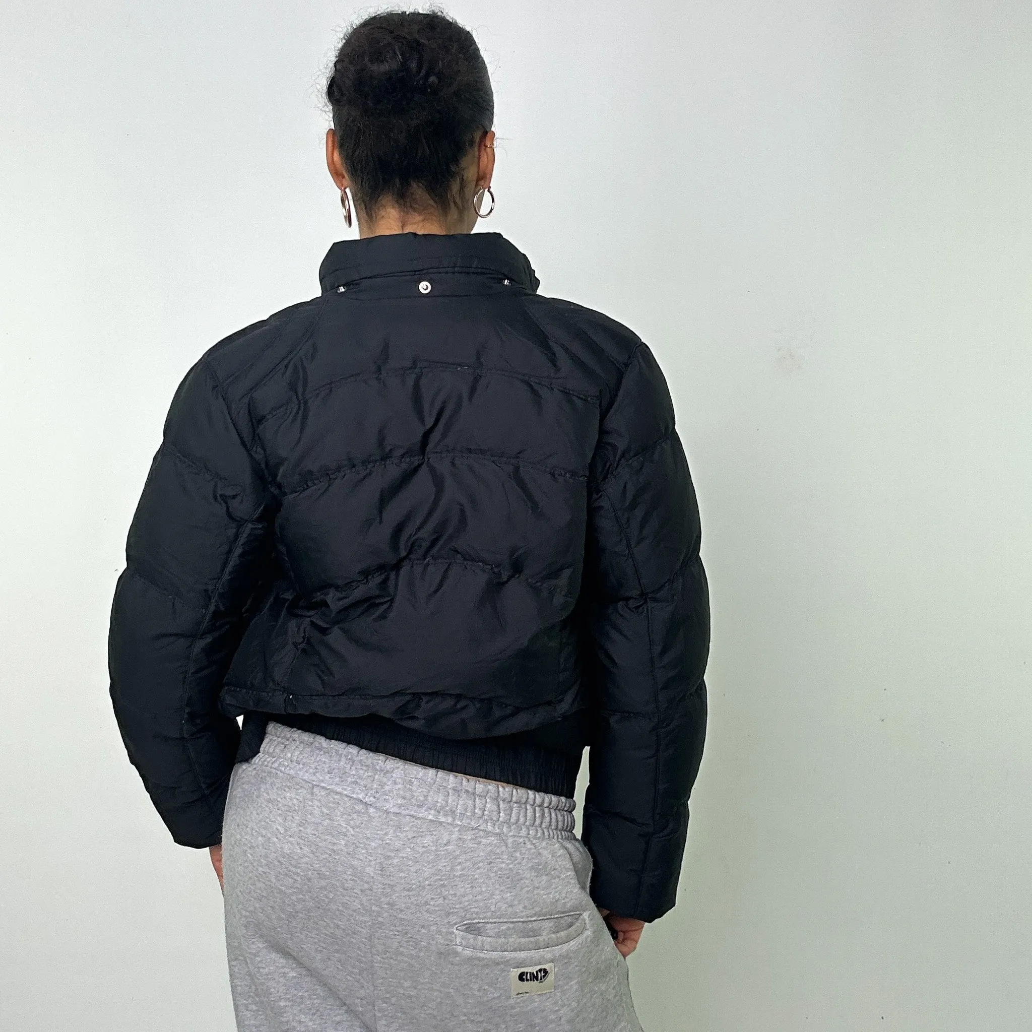 BLACK Y2KS NIKE PUFFER JACKET COAT (