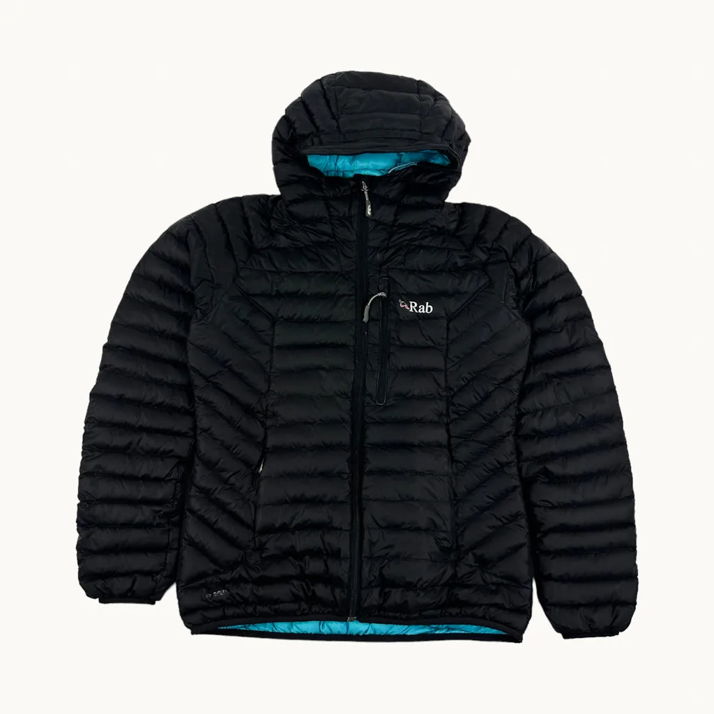 Black y2ks Rab Microlight Alpine Jacket Coat (S)