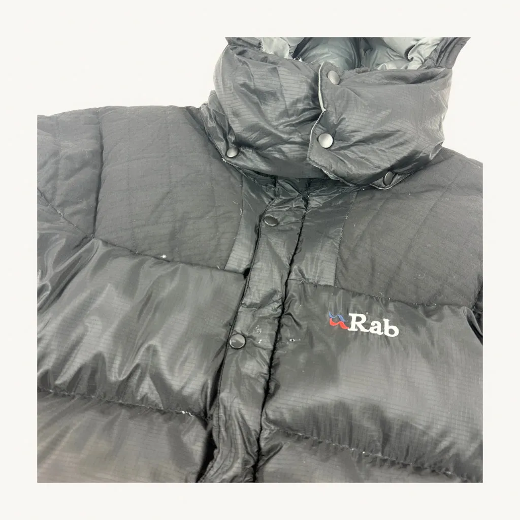 Black y2ks Rab Pertex Endurance Jacket Coat (XL)