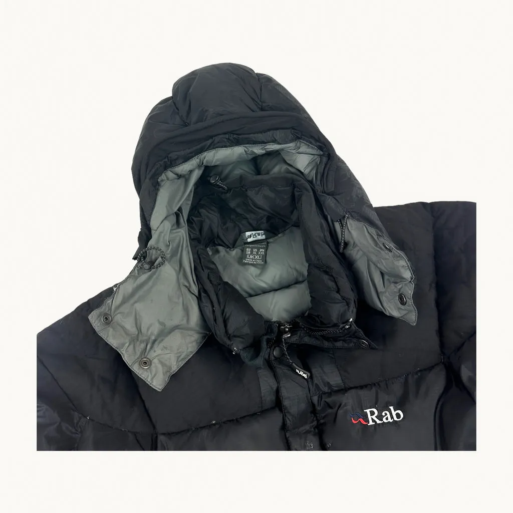 Black y2ks Rab Pertex Endurance Jacket Coat (XL)