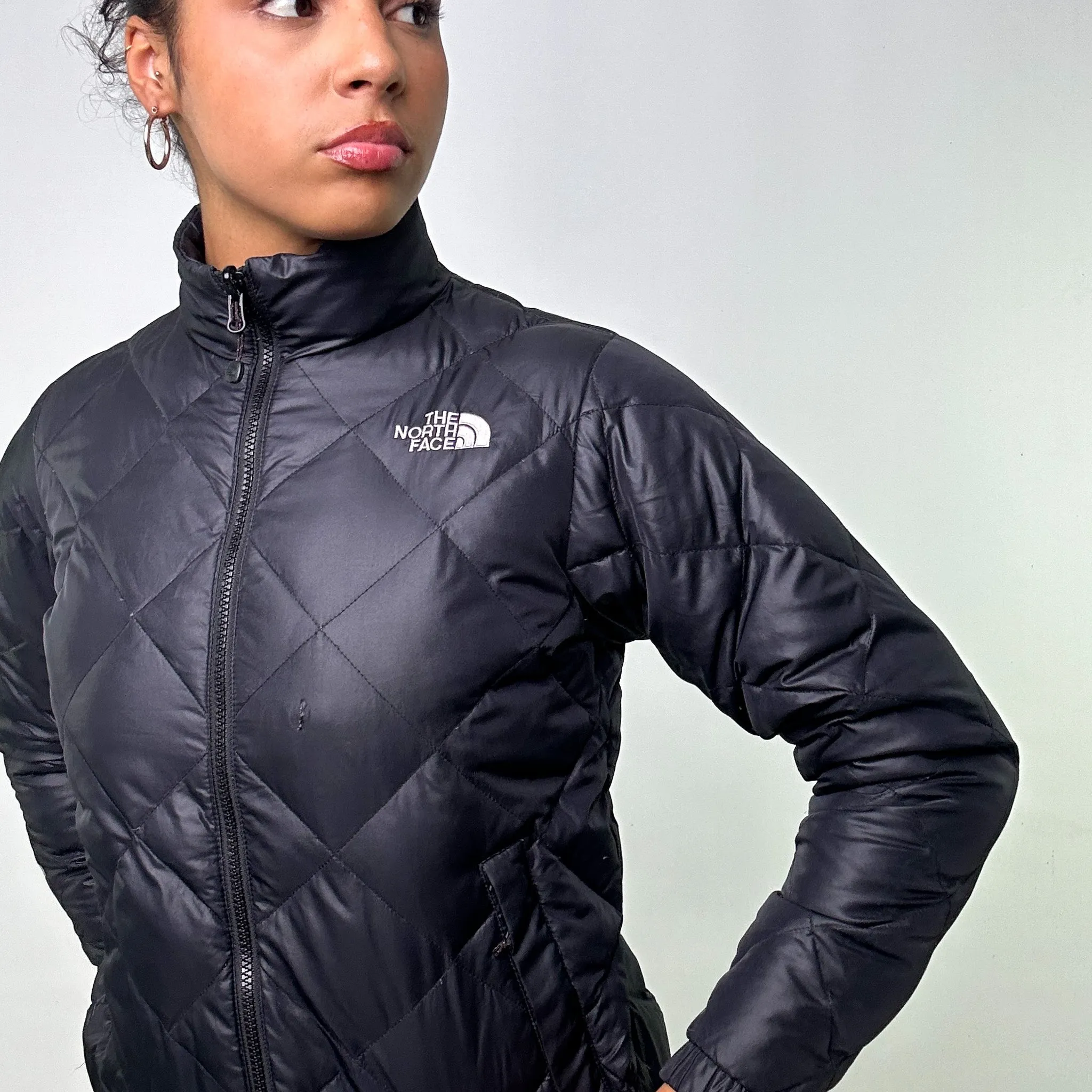 Black y2ks The North Face 600 Series Puffer Jacket Coat (XS)