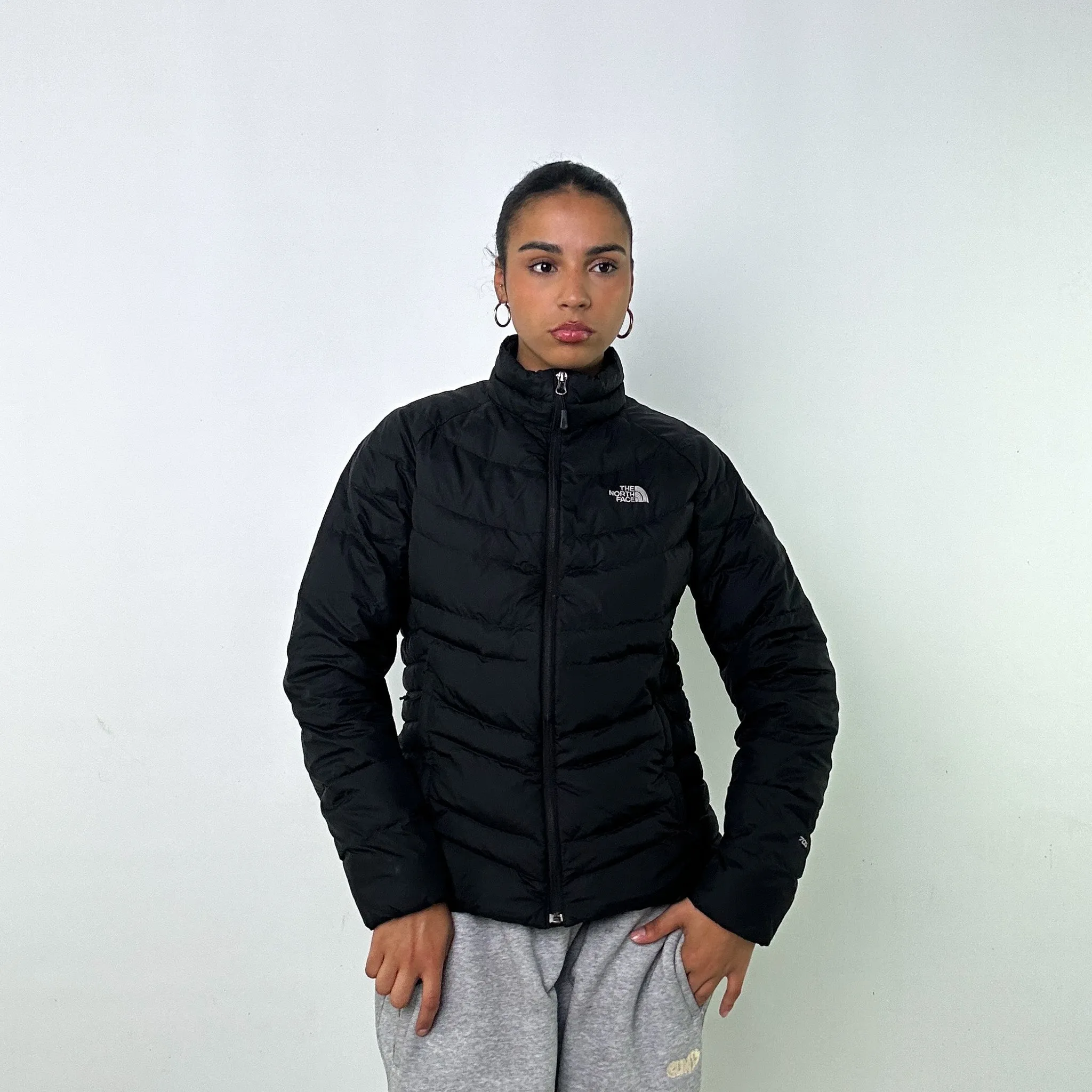 Black y2ks The North Face 700 Series Puffer Jacket Coat (L)