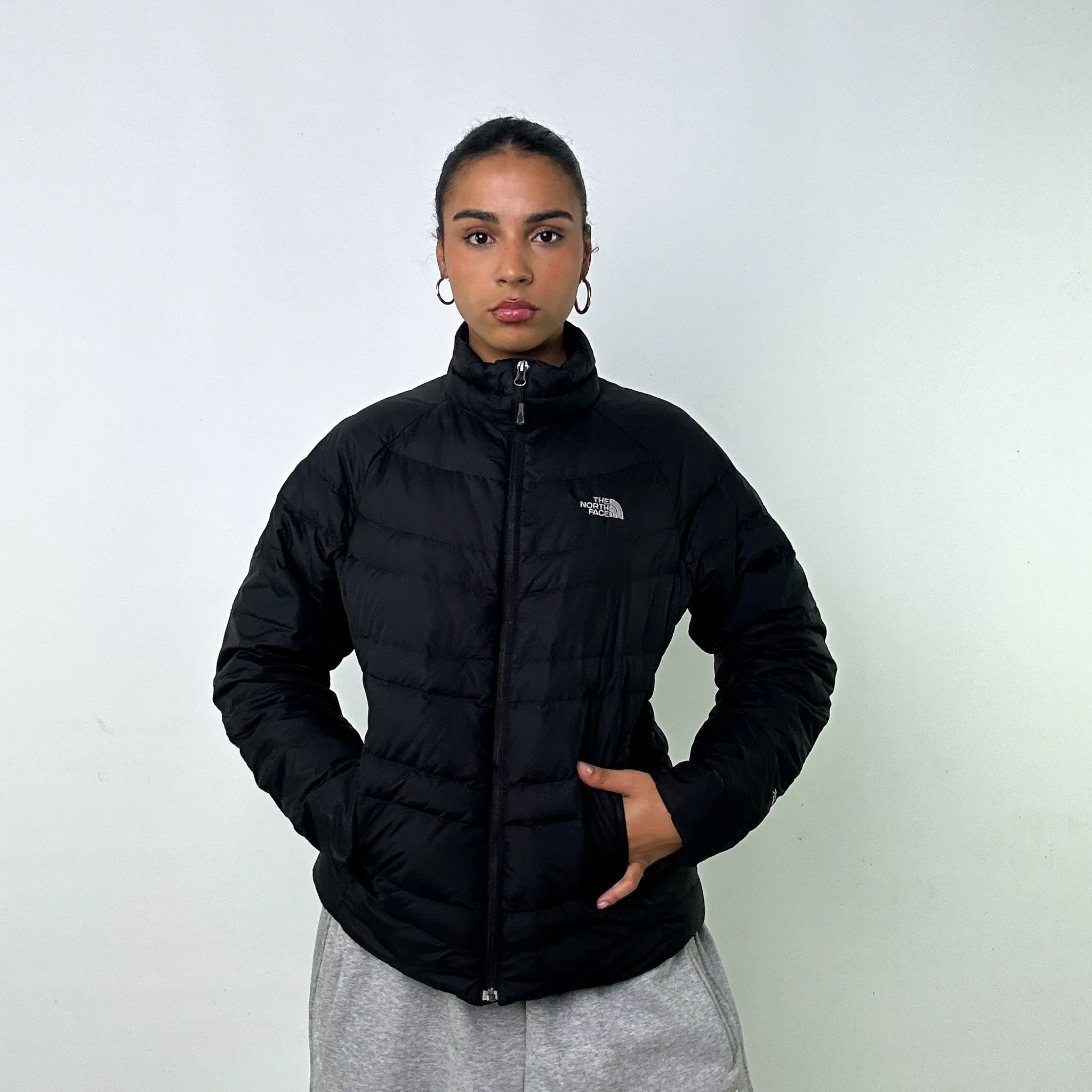 Black y2ks The North Face 700 Series Puffer Jacket Coat (L)