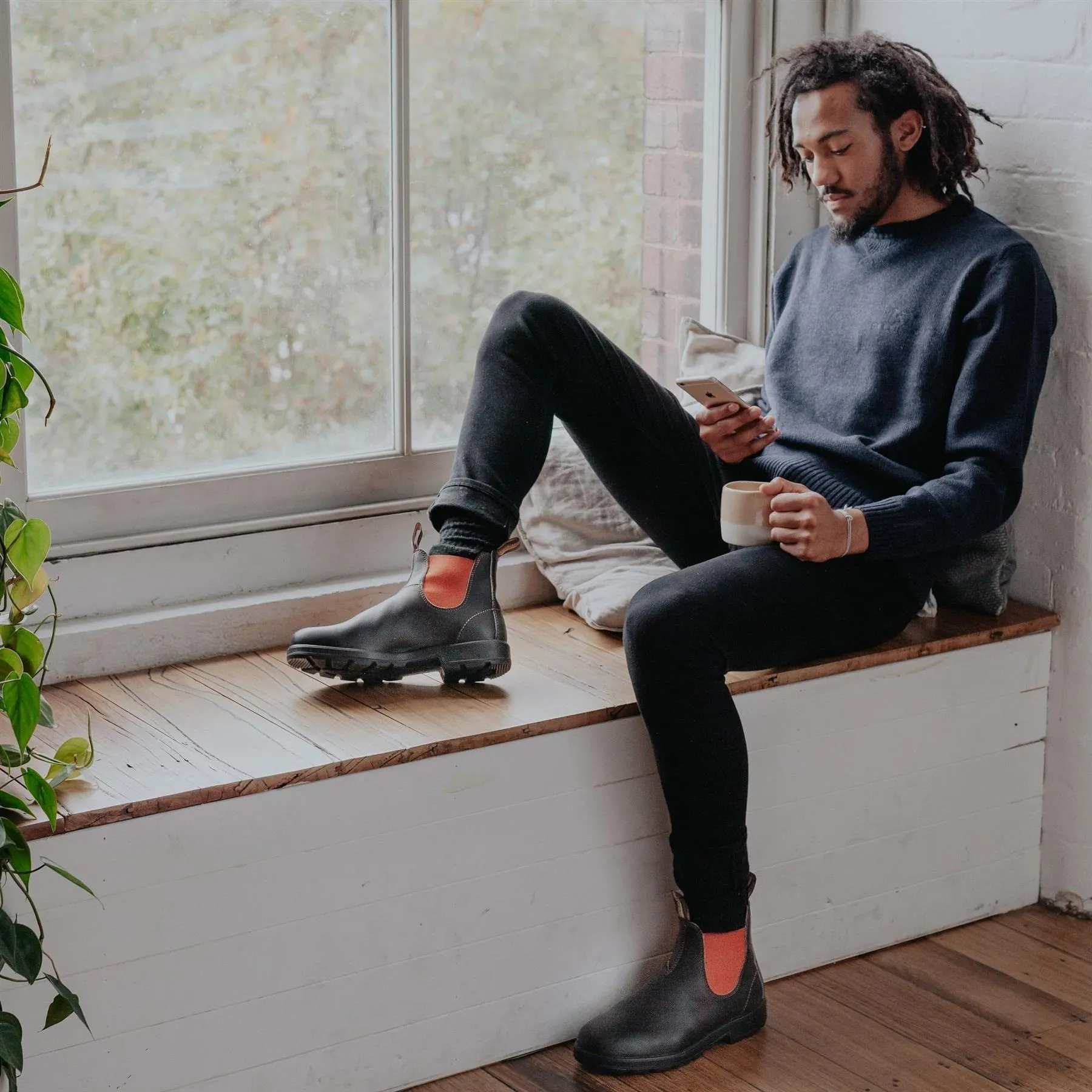 Blundstone #1918 Brown/Terracotta Chelsea Boot