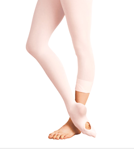 Body Wrappers Child Total Stretch Convertible Tights - C31