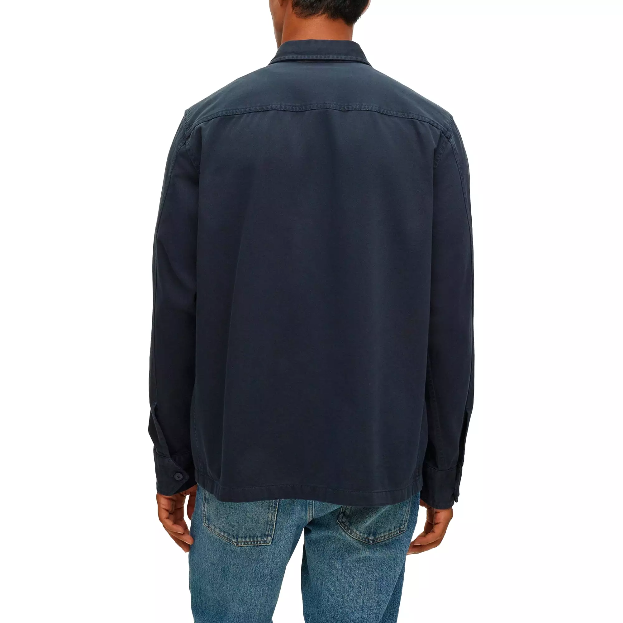 Boss Lovelock Overshirt - Navy