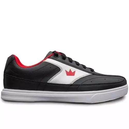 Brunswick Mens Renegade Bowling Shoes Black/Red