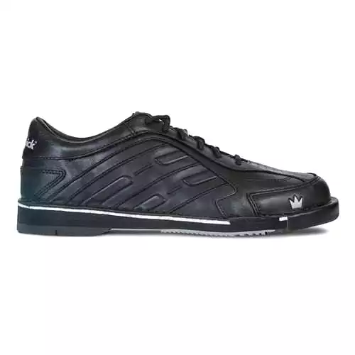 Brunswick Mens Team Brunswick Right Hand Wide Bowling Shoes Black