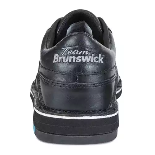 Brunswick Mens Team Brunswick Right Hand Wide Bowling Shoes Black