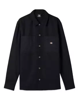 Camicia Dickies Union Springs Overshirt Nero