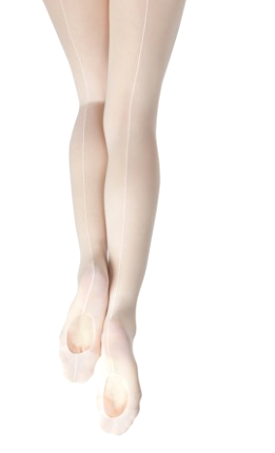 Capezio Adult Mesh Transition with Back Seam - 19 one