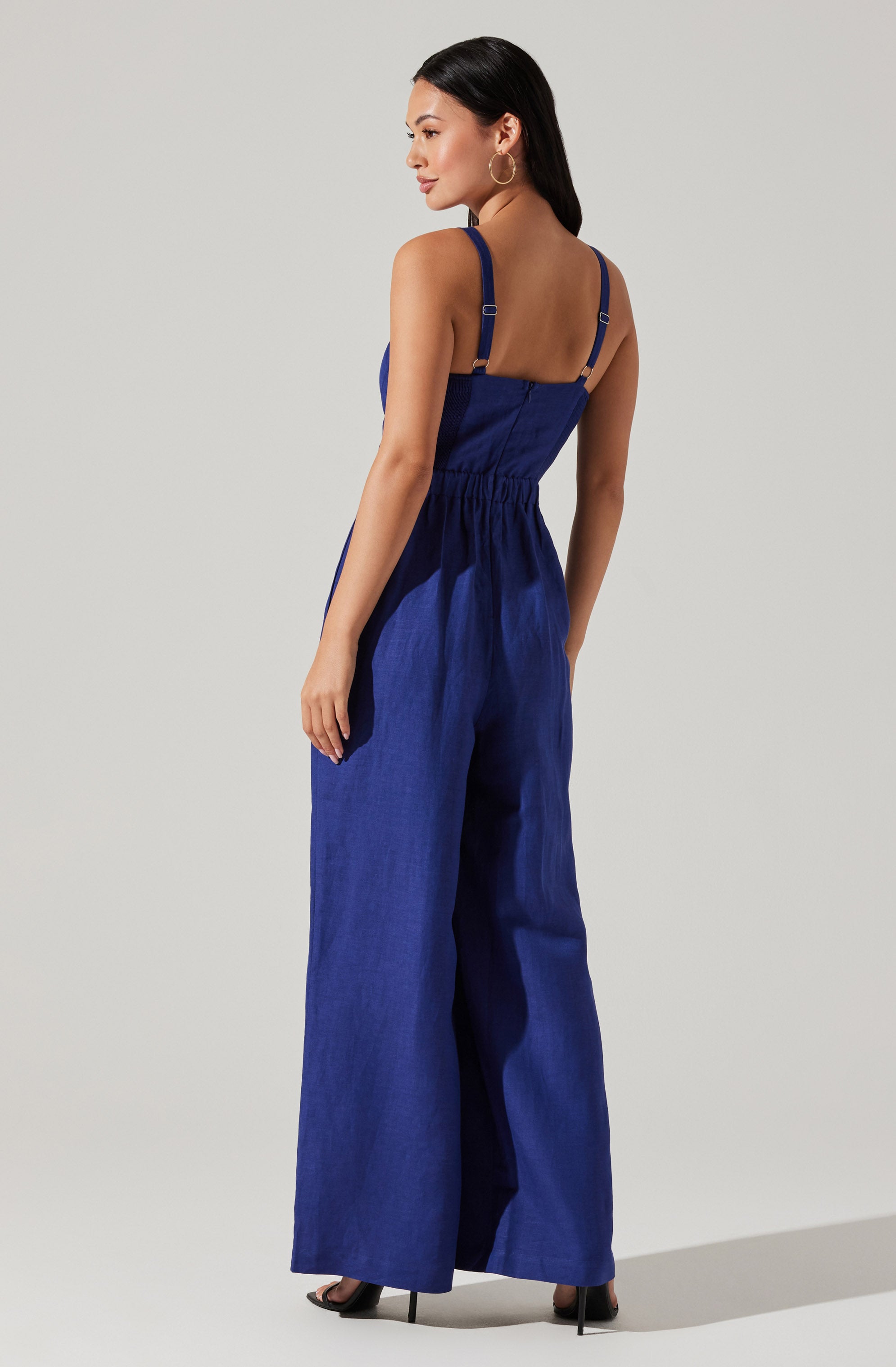 Caspar Wide Leg Jumpsuit