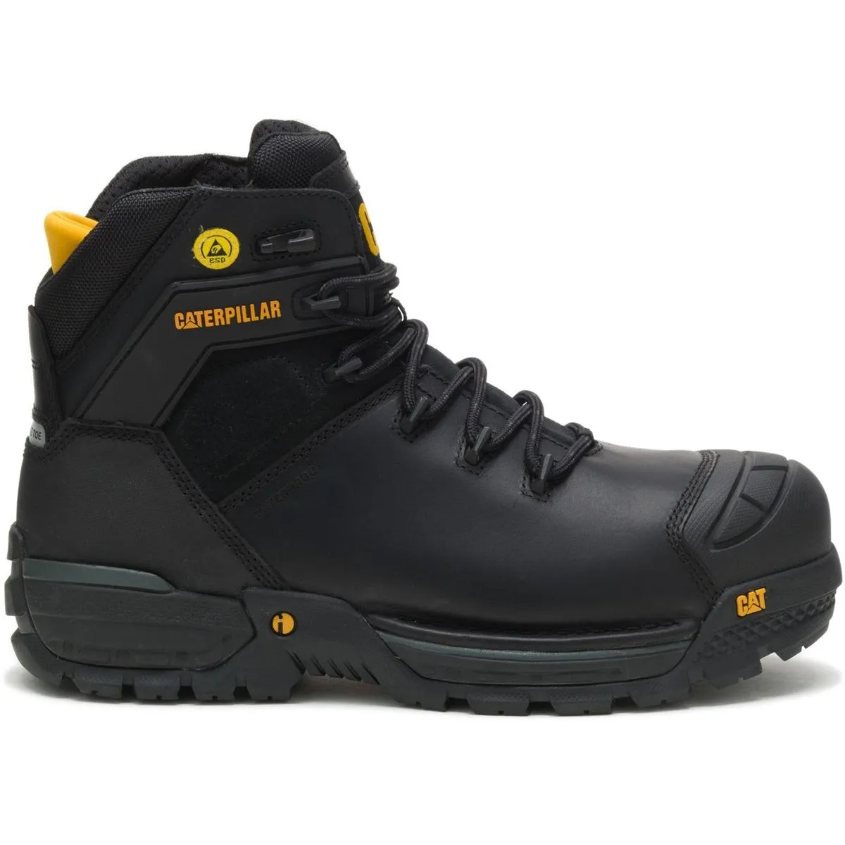 Caterpillar Excavator Safety Boot Black