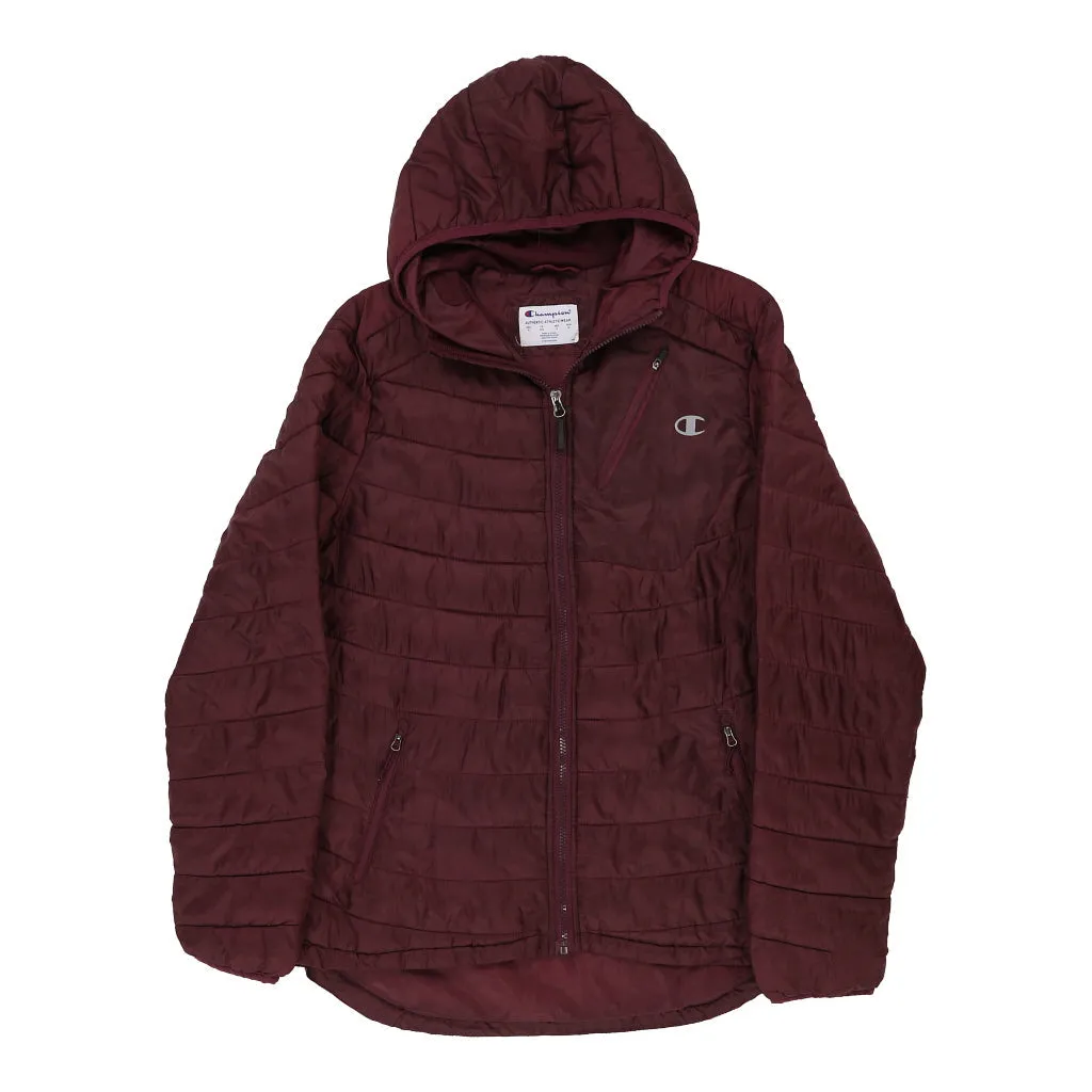 Champion Puffer - Medium Burgundy Polyester