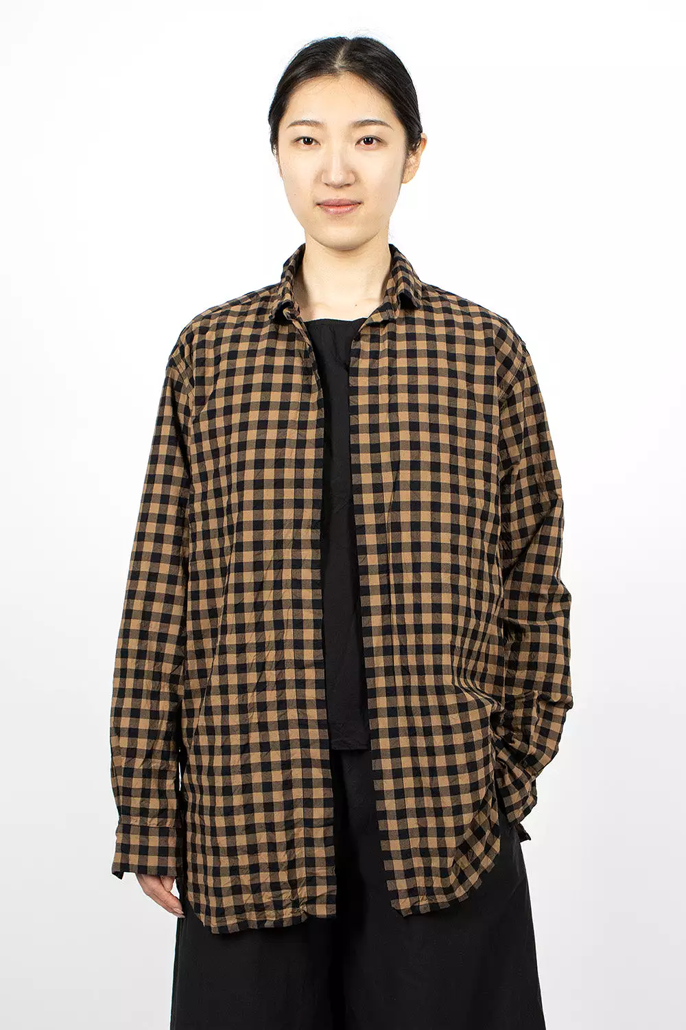 Check Shirt Black/Beige