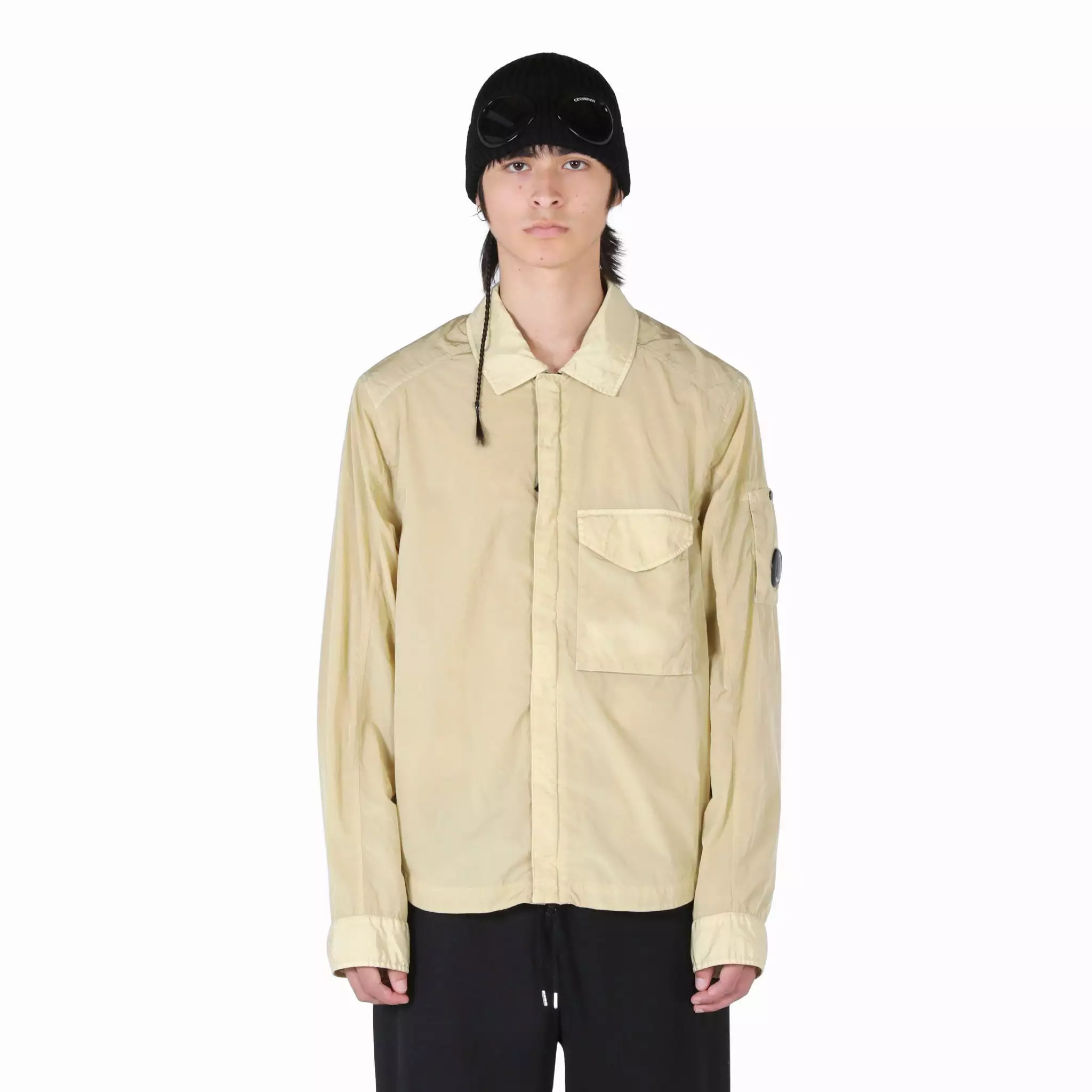 Chrome-R Zipped Overshirt Mojave Desert