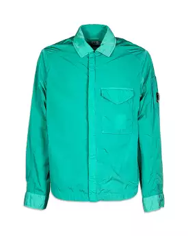 CP Company Overshirt Chrome-R Frosty Spruce Green