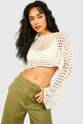 Crochet Crop Sweater