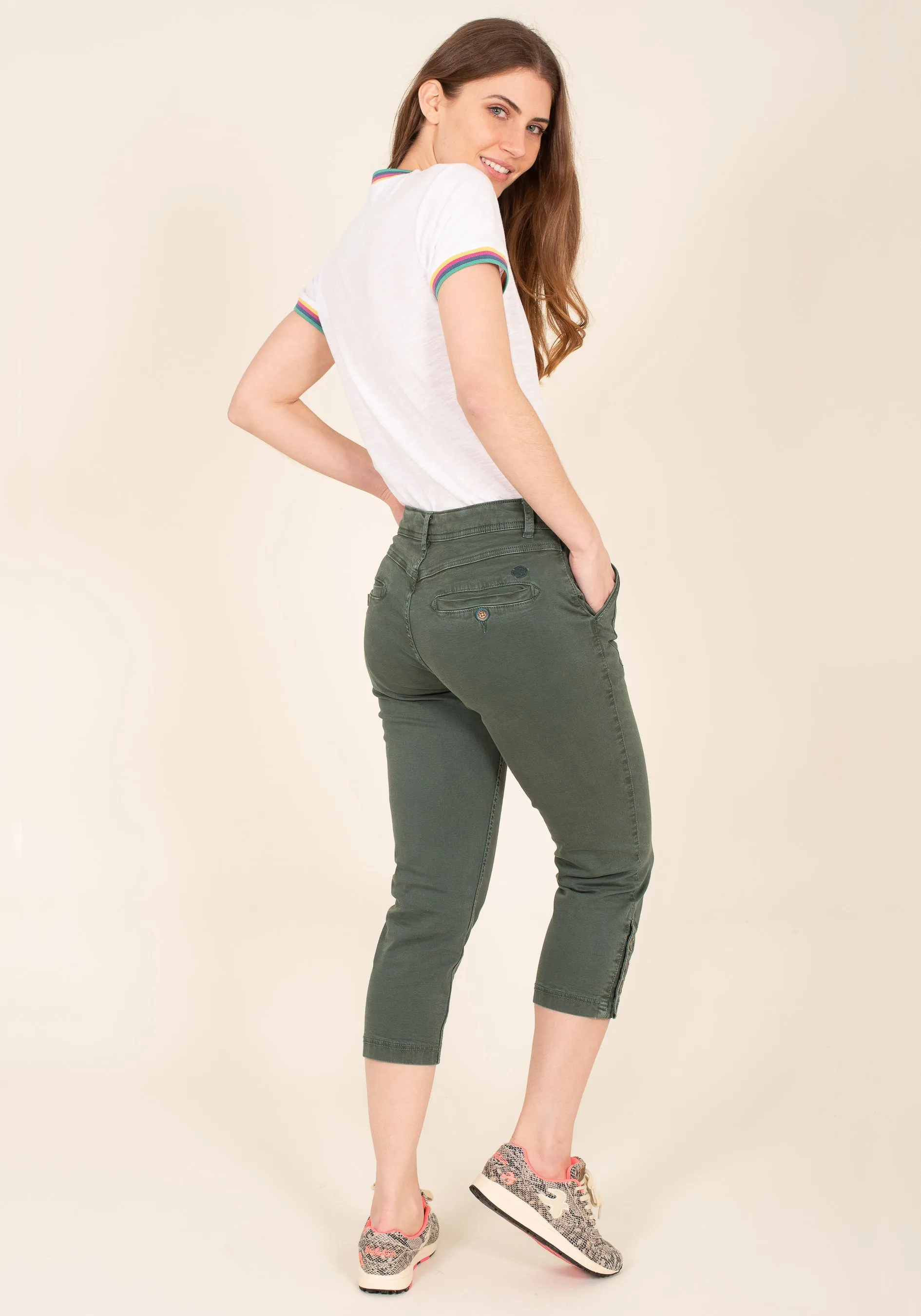 Cropped Chinos