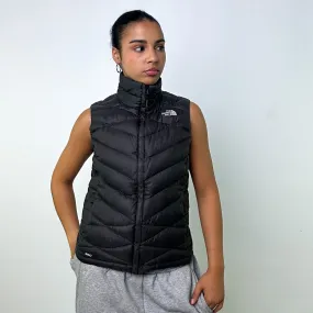 Dark Grey y2ks The North Face 550 Series Puffer Jacket Coat Gilet (M)