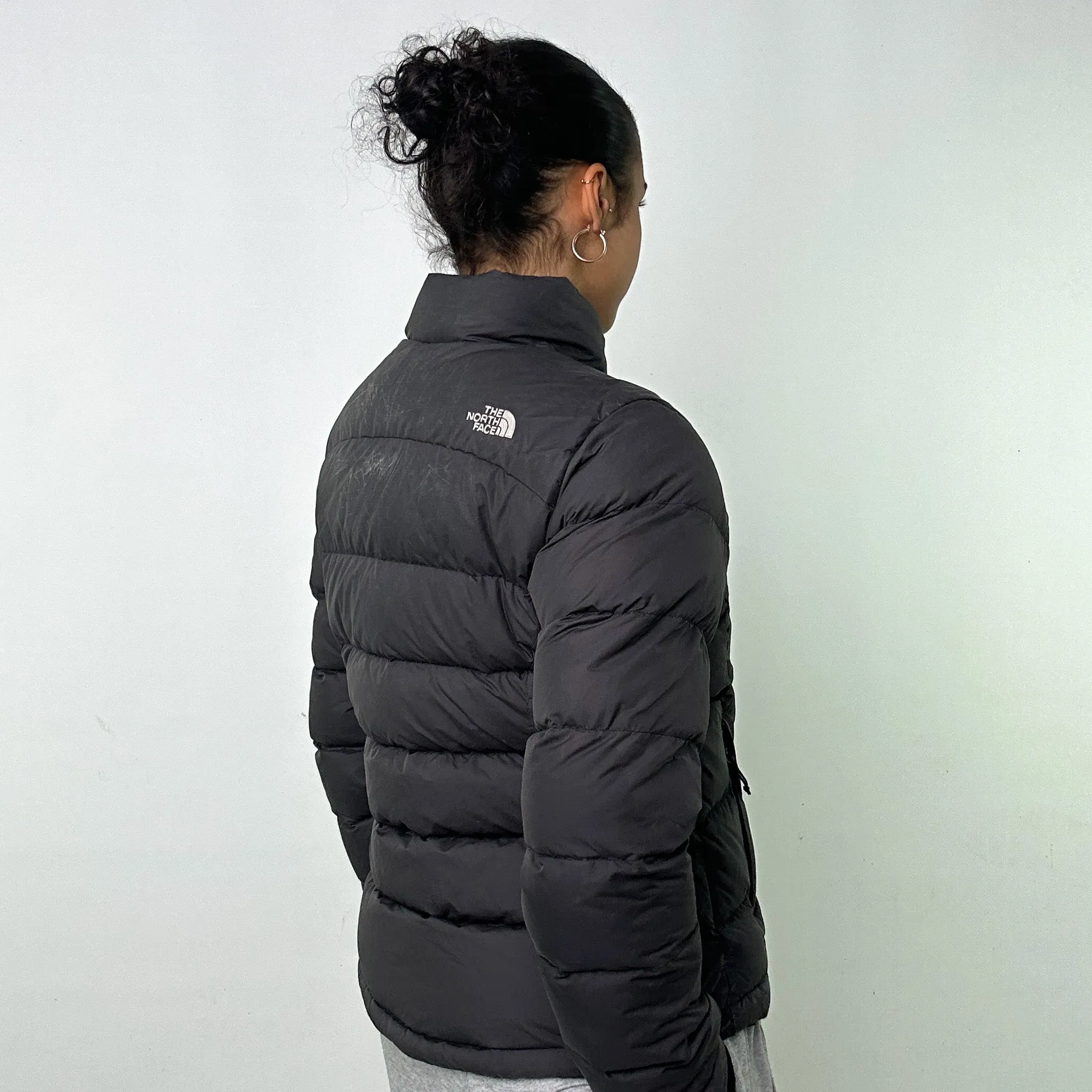 DARK GREY Y2KS THE NORTH FACE 700 SERIES PUFFER JACKET COAT (