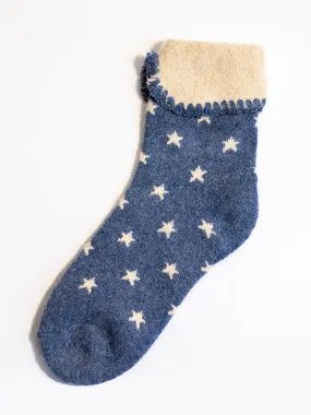 Denim Star Luxury Cosy Socks