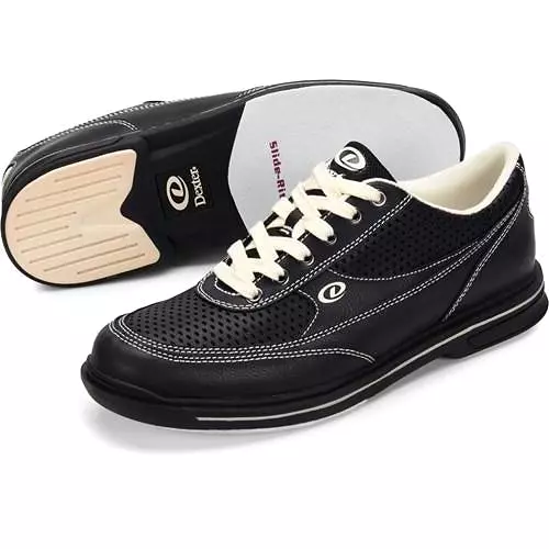 Dexter Mens Turbo Pro Bowling Shoes Black/Cream