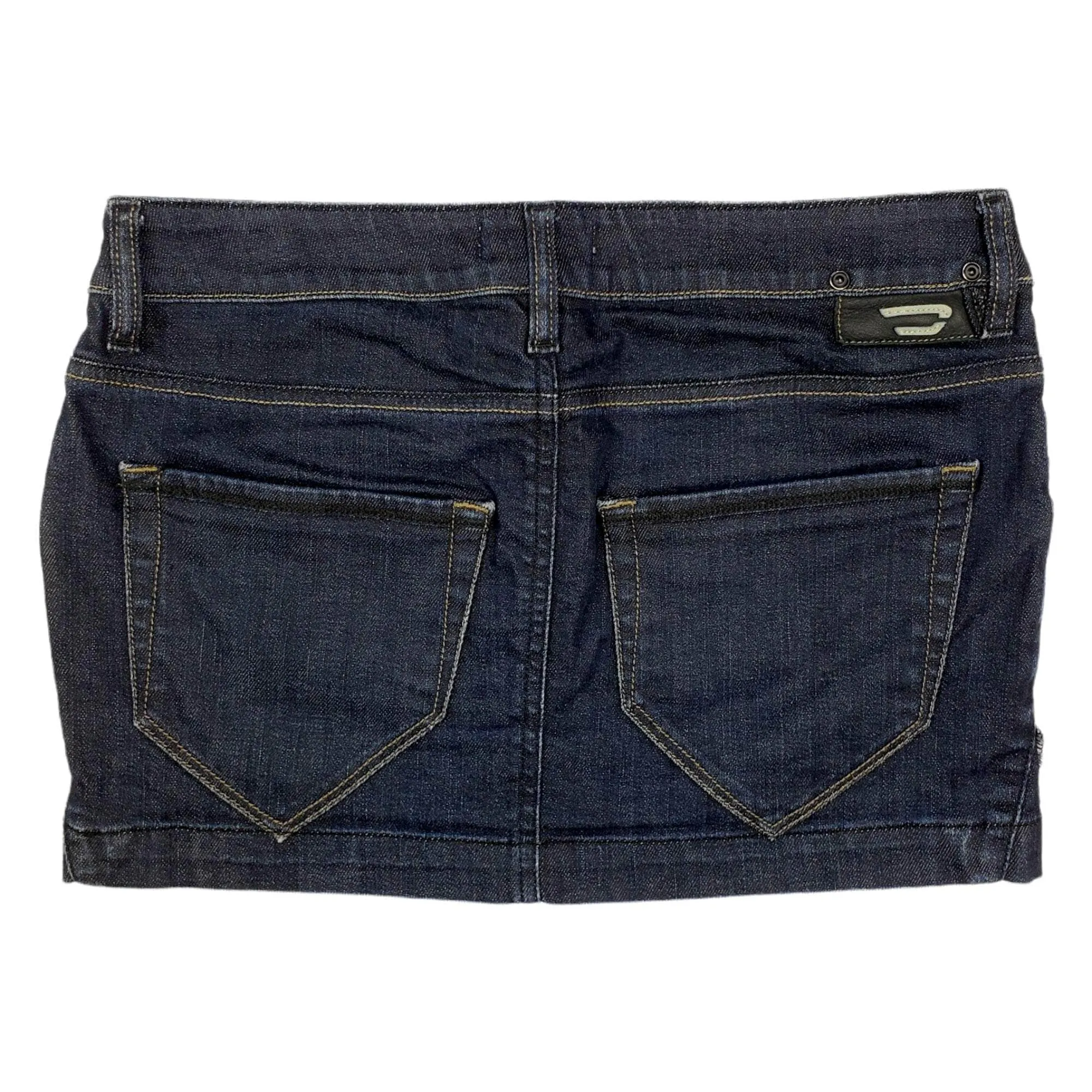 Diesel Indigo Micro Mini Jeans Skirt